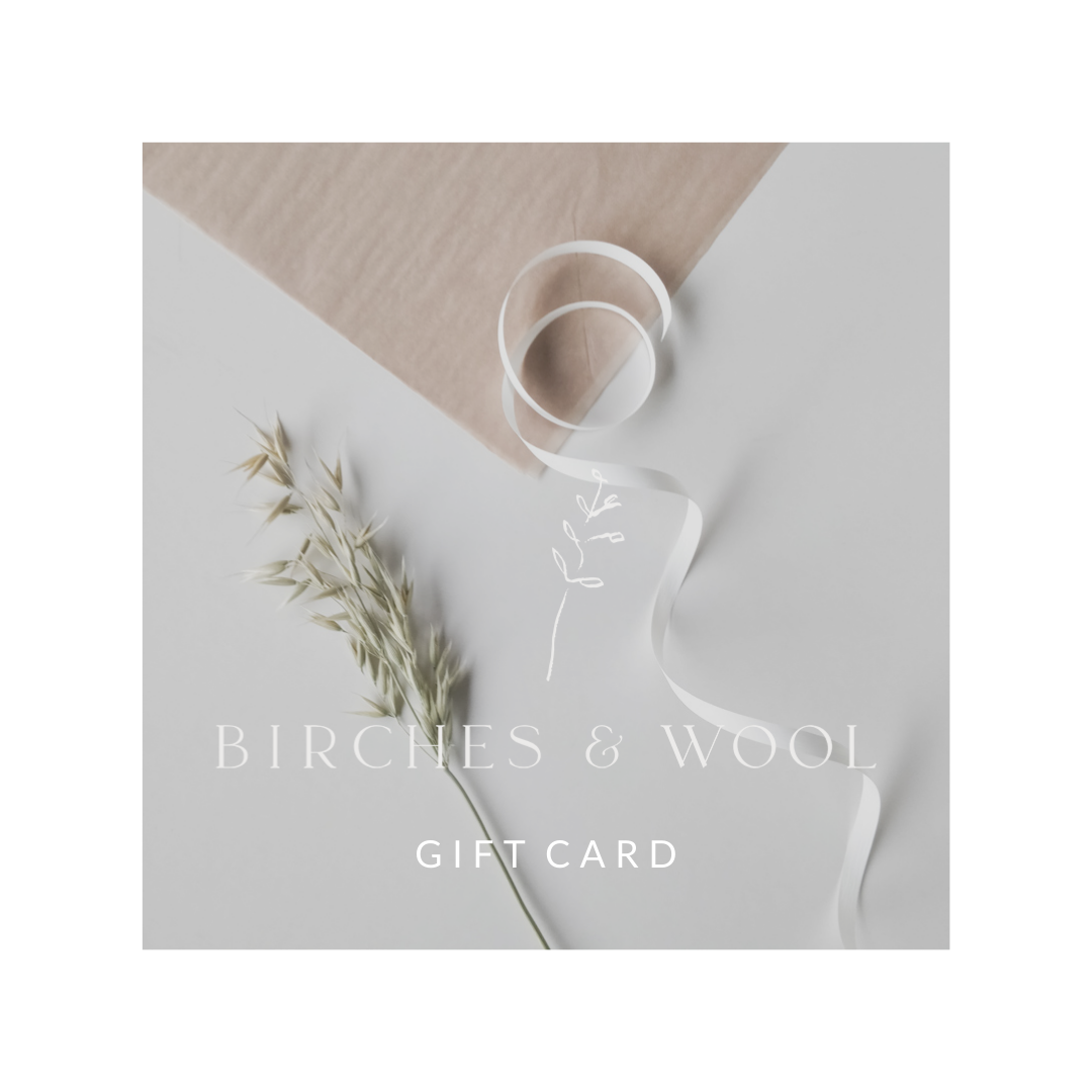 Birches & Wool Gift Card 50€