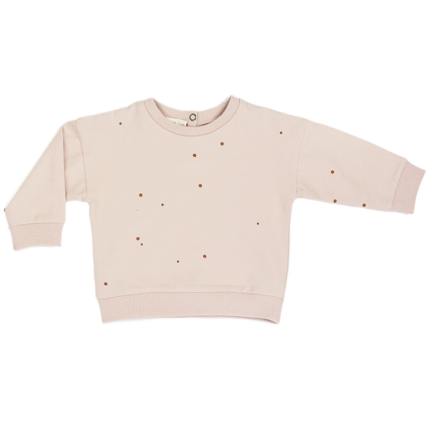 Baby sweater dots, shell