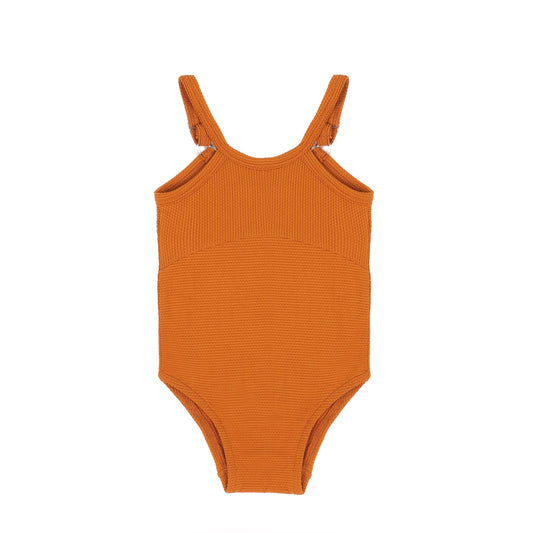 Swimsuit, tangerine, UPF50